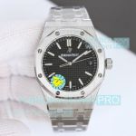 ZF Swiss Copy Audemars Piguet Royal Oak 15500 Black Face 4302 Watch 41mm 